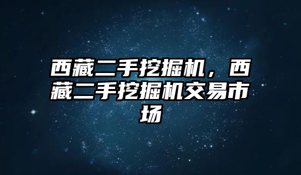 西藏二手挖掘機，西藏二手挖掘機交易市場