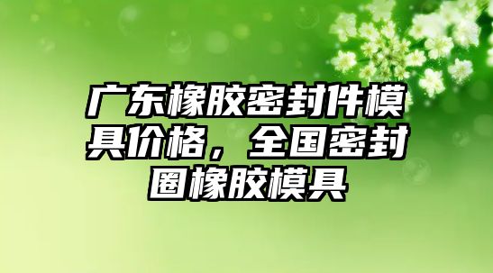 廣東橡膠密封件模具價(jià)格，全國密封圈橡膠模具