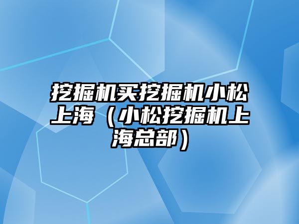 挖掘機買挖掘機小松上海（小松挖掘機上?？偛浚? class=