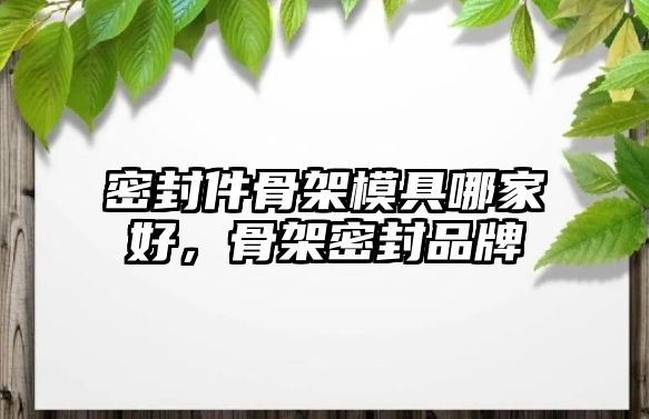 密封件骨架模具哪家好，骨架密封品牌