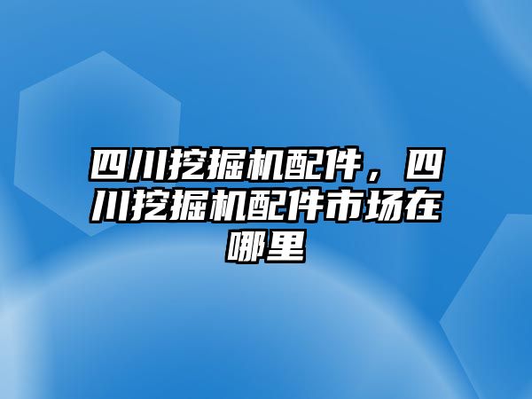 四川挖掘機(jī)配件，四川挖掘機(jī)配件市場(chǎng)在哪里