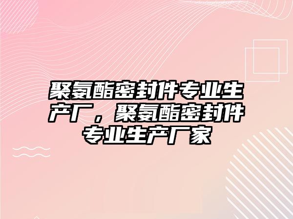 聚氨酯密封件專業(yè)生產(chǎn)廠，聚氨酯密封件專業(yè)生產(chǎn)廠家