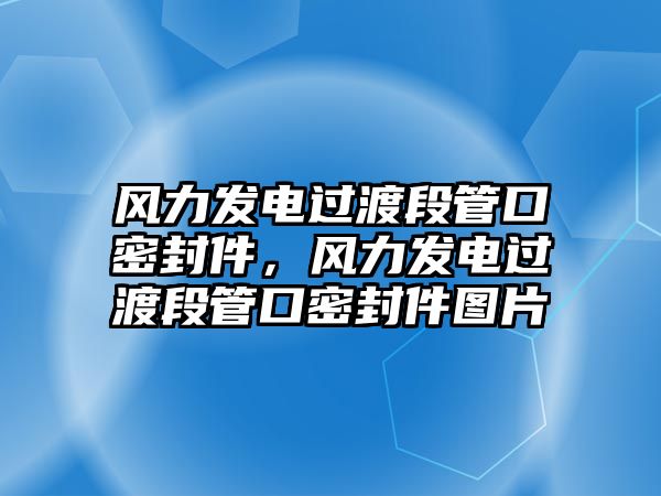 風(fēng)力發(fā)電過(guò)渡段管口密封件，風(fēng)力發(fā)電過(guò)渡段管口密封件圖片