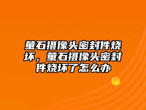 螢石攝像頭密封件燒壞，螢石攝像頭密封件燒壞了怎么辦