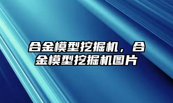 合金模型挖掘機(jī)，合金模型挖掘機(jī)圖片