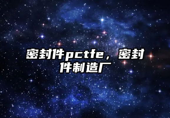 密封件pctfe，密封件制造廠