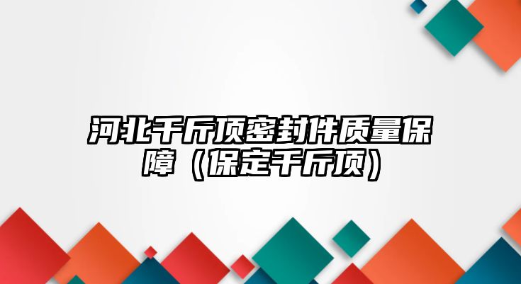 河北千斤頂密封件質(zhì)量保障（保定千斤頂）