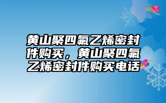 黃山聚四氟乙烯密封件購買，黃山聚四氟乙烯密封件購買電話