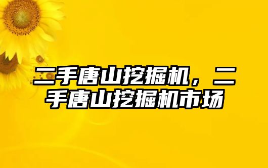 二手唐山挖掘機，二手唐山挖掘機市場