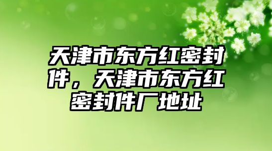 天津市東方紅密封件，天津市東方紅密封件廠地址