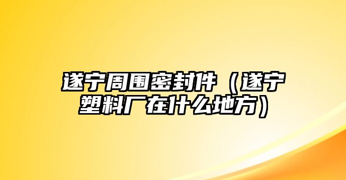 遂寧周圍密封件（遂寧塑料廠在什么地方）