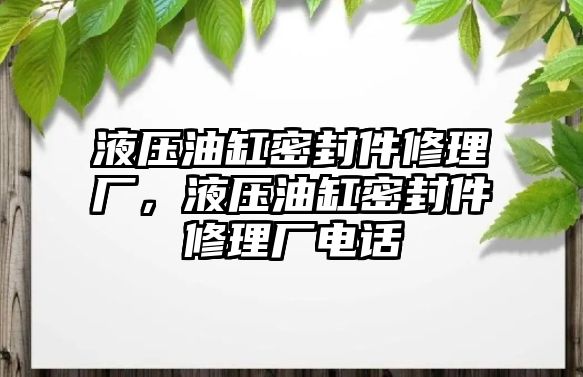 液壓油缸密封件修理廠，液壓油缸密封件修理廠電話