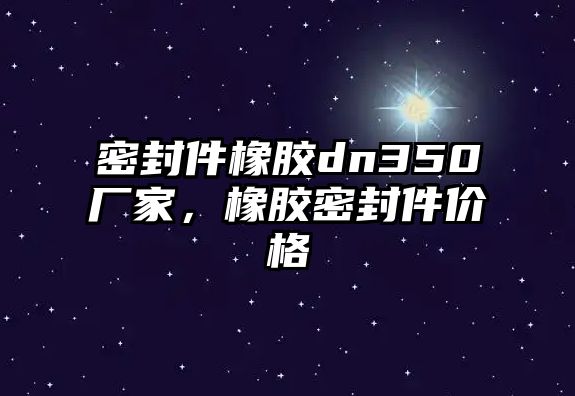 密封件橡膠dn350廠家，橡膠密封件價(jià)格