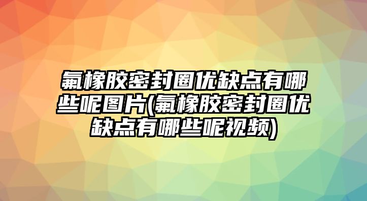 氟橡膠密封圈優(yōu)缺點有哪些呢圖片(氟橡膠密封圈優(yōu)缺點有哪些呢視頻)