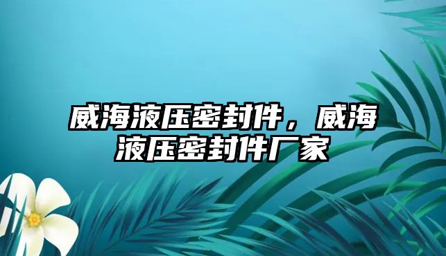 威海液壓密封件，威海液壓密封件廠家