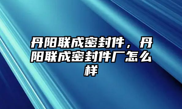 丹陽(yáng)聯(lián)成密封件，丹陽(yáng)聯(lián)成密封件廠怎么樣