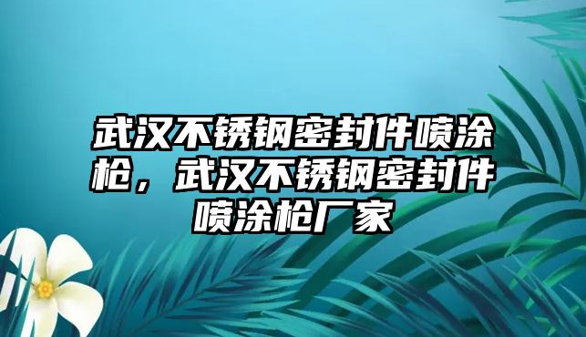 武漢不銹鋼密封件噴涂槍，武漢不銹鋼密封件噴涂槍廠家