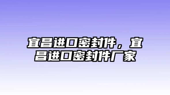 宜昌進(jìn)口密封件，宜昌進(jìn)口密封件廠(chǎng)家