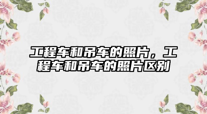 工程車和吊車的照片，工程車和吊車的照片區(qū)別