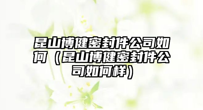 昆山博健密封件公司如何（昆山博健密封件公司如何樣）