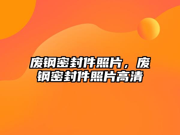 廢鋼密封件照片，廢鋼密封件照片高清