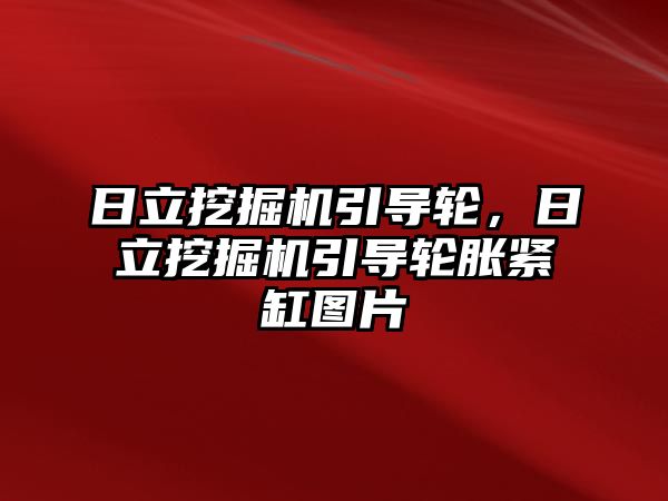 日立挖掘機(jī)引導(dǎo)輪，日立挖掘機(jī)引導(dǎo)輪脹緊缸圖片