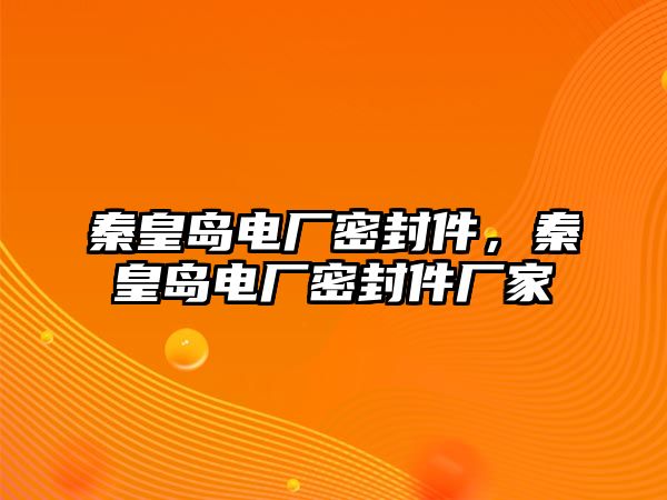 秦皇島電廠密封件，秦皇島電廠密封件廠家