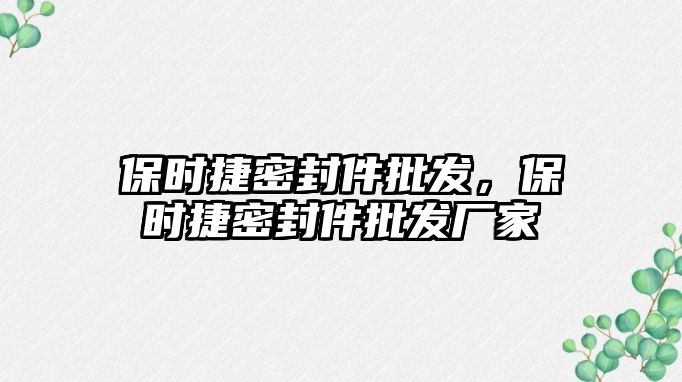 保時捷密封件批發(fā)，保時捷密封件批發(fā)廠家