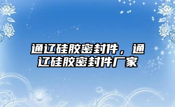 通遼硅膠密封件，通遼硅膠密封件廠家