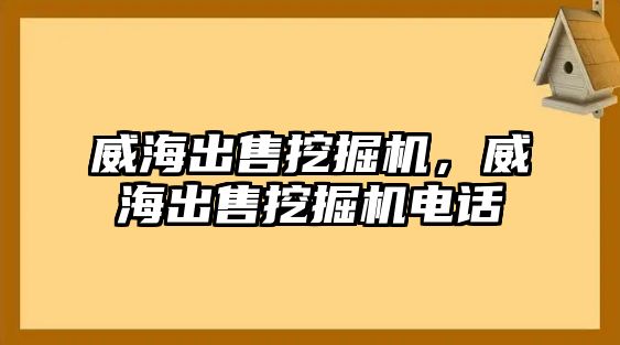 威海出售挖掘機，威海出售挖掘機電話