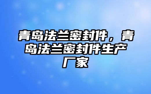 青島法蘭密封件，青島法蘭密封件生產(chǎn)廠家