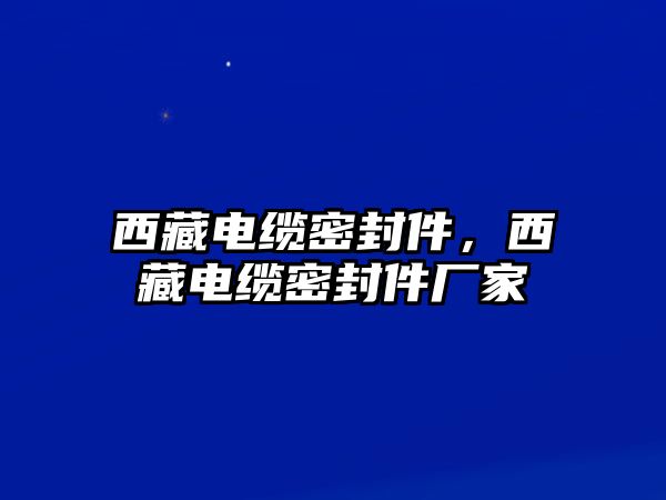 西藏電纜密封件，西藏電纜密封件廠(chǎng)家