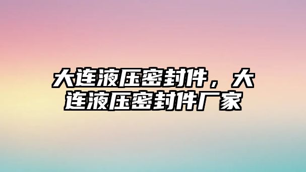 大連液壓密封件，大連液壓密封件廠家