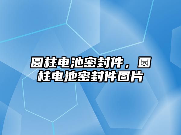 圓柱電池密封件，圓柱電池密封件圖片