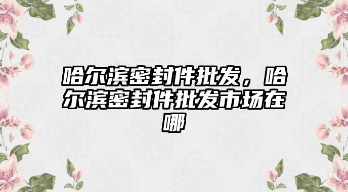 哈爾濱密封件批發(fā)，哈爾濱密封件批發(fā)市場在哪