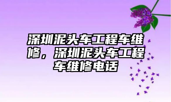 深圳泥頭車工程車維修，深圳泥頭車工程車維修電話