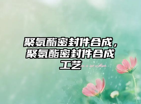 聚氨酯密封件合成，聚氨酯密封件合成工藝